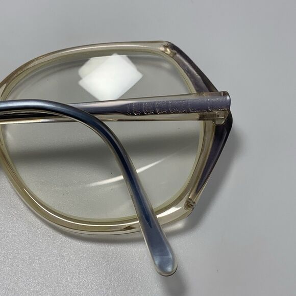 Rare Vintage Oversized Glasses Frames Only - Blu - J17 140 main image 5